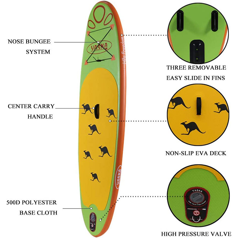 Tavola stand up paddle da 9 piedi per bambini che fanno surf