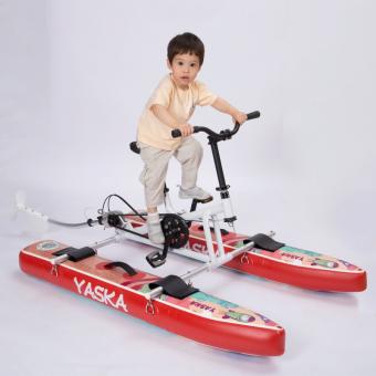 Children Kids Factory wholesale water-bike pedal boards stand up pedalboards water bicycle paddle boards
        